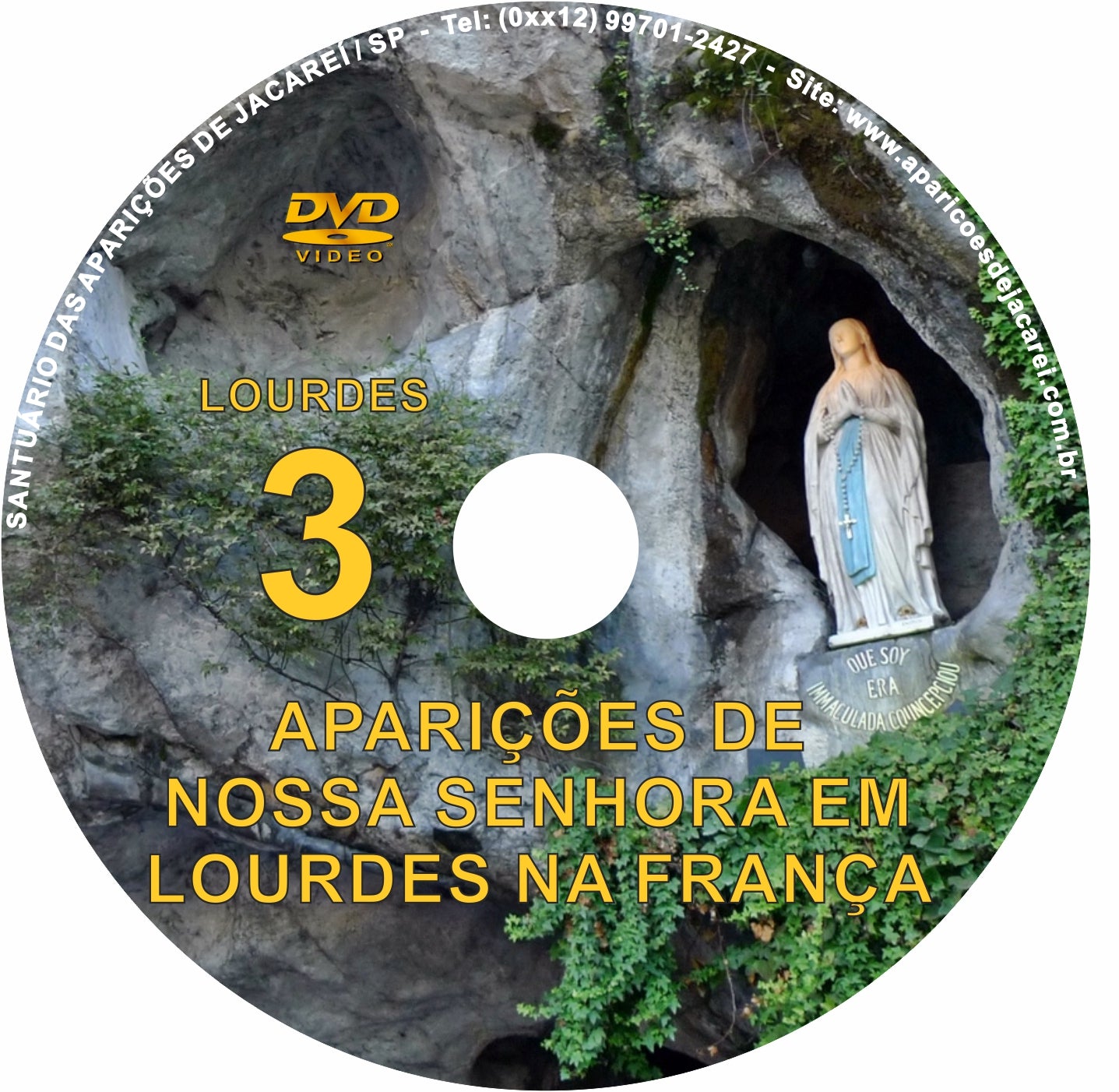DVD Lourdes 3 DVD Lourdes 3